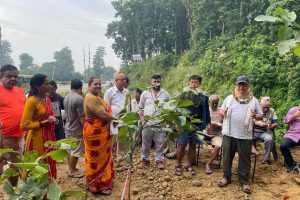 गैँडाकोटको थुम्सीमा विश्वकर्मा मन्दिरको शिलान्यास