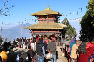 इच्छाकामना मन्दिरमा आज चढाइयो पञ्चबलि