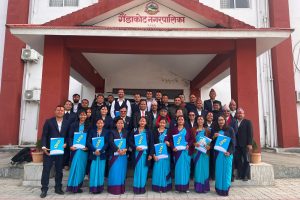 गैँडाकोटमा सहायकस्तरका कर्मचारीहरुका लागि भएको सेवाकालीन तालिम समापन