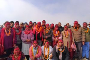 भेडाबारी सामुदायिक वनमा भोजबहादुर महत्तो समूह विजयी