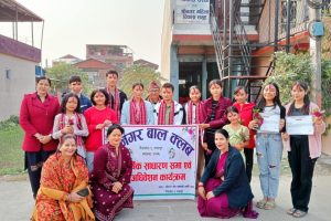 श्रीनगर बाल क्लबको अध्यक्षमा सुवेदी चयन