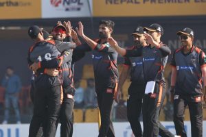 एनपीएल-  काठमान्डु गुर्खाजलाई हराउँदै चितवन राइनोज विजयी