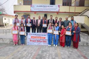 श्री माध्यमिक विद्यालयमा निःशुल्क स्वास्थ्य शिविर सम्पन्न
