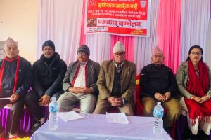 राष्ट्रिय जनमोर्चा नवलपुरले संघीयताविरुद्ध आन्दोलन गर्ने