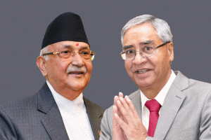 देउवाले भने-‘प्रधानमन्त्री ओलीलाई काँग्रेसको पूरा साथ छ’