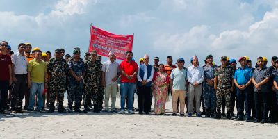 नारायणी नदीमा विपद् अभ्यास- सुरक्षा निकायहरूको संयुक्त उद्धार अभियान