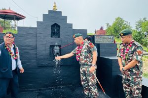 सेनाको सहभागिता, सम्पदाको संरक्षण – उपरदाङ्गगढीमा ऐतिहासिक धारा उद्घाटन