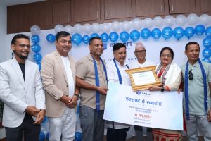 ‘एक्सपर्ट शिक्षा पत्रकारिता पुरस्कार’ शान्ता अधिकारीलाई