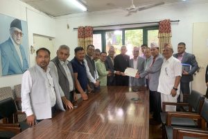 बुलिङटार–बौदीकालीमा इलाका प्रशासन कार्यालय स्थापना गर्न गृहमन्त्रीलाई ज्ञापनपत्र
