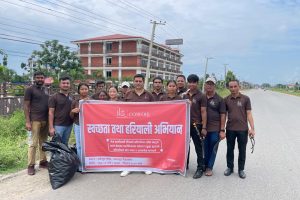 हर्कपुरमा इला कम्फर्ट होटलद्वारा सरसफाई कार्यक्रम सम्पन्न