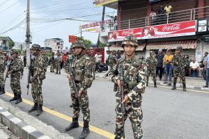 आजदेखि कर्फ्यू आदेश क्रमश खुकुलो पार्दै सेना