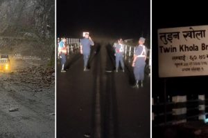 मुग्लिन-नारायणगढ सडकखण्ड आज पनि रातभर नखुल्ने, रोकिएन पहिरो
