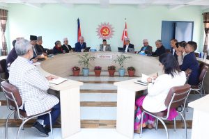 एमाले सचिवालय बैठक बस्दै, पाण्डे र ज्ञवालीको फरक मतबारे पनि छलफल हुने