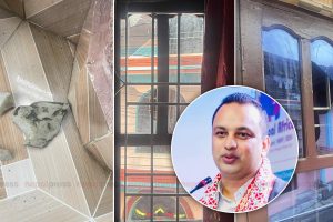 प्रेस चौतारीका अध्यक्ष पाण्डेको घरमा मध्यरातमा ढुंगामुढा, संगठनले गर्यो निन्दा