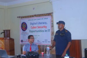 डिजिटल साक्षरता र साइबर सुरक्षा सम्बन्धी अनुशिक्षण कार्यक्रम सम्पन्न