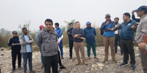 चितवन राष्ट्रिय निकुञ्ज र आयोजना टोलीद्वारा नदी किनारको संरचना अध्ययन