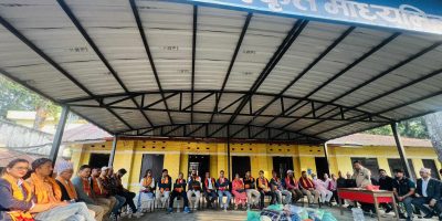 देवघाटका विद्यार्थीलाई फेन्सी संघ र साकोसद्वारा न्यानो कपडा वितरण