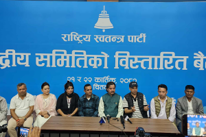 सौराहामा भोलिदेखि रास्वपाको विस्तारित बैठक, तयारी पूरा