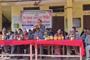 विनयी त्रिवेणीमा बृहत् स्वास्थ्य शिविर सम्पन्न, ६ सयभन्दा बढी स्थानीयले पाए सेवा