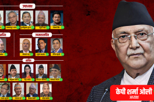 यस्तो बन्यो एमालेको १९ सदस्यीय पदाधिकारी