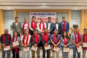 नेपाल इन्जिनियर एसोसिएसन चितवनमा दीपक खनाल अध्यक्ष निर्वाचित