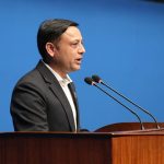 सभामुखमा डोलप्रसाद अर्याल निर्विरोध निर्वाचित भएको घोषणा