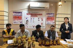 गैँडाकोटमा राष्ट्रिय साइकिलिङ प्रतियोगिता हुँदै, जलवायु चेतनामा जोड
