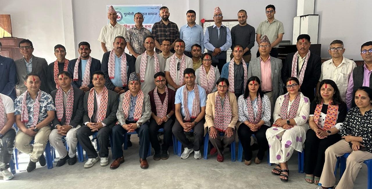 ७०० अधिकृत सदस्य रहेको गुल्मेली अफिसर्स सोसाइटीमा नयाँ नेतृत्व