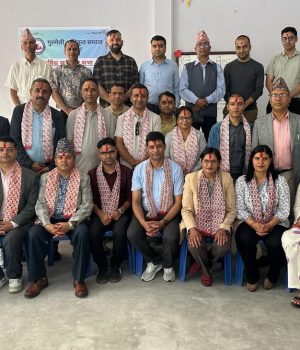 ७०० अधिकृत सदस्य रहेको गुल्मेली अफिसर्स सोसाइटीमा नयाँ नेतृत्व