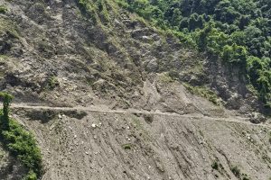 कालिगण्डकी करिडोरको गैँडाकोट–बुलिङटार खण्डमा पहिरोको उच्च जोखिम