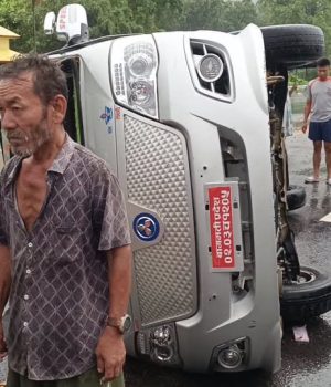गैँडाकोटमा ईभी हाईस दुर्घटना: १५ महिनाका बालकसहित २ जना गम्भीर, ८ घाइते