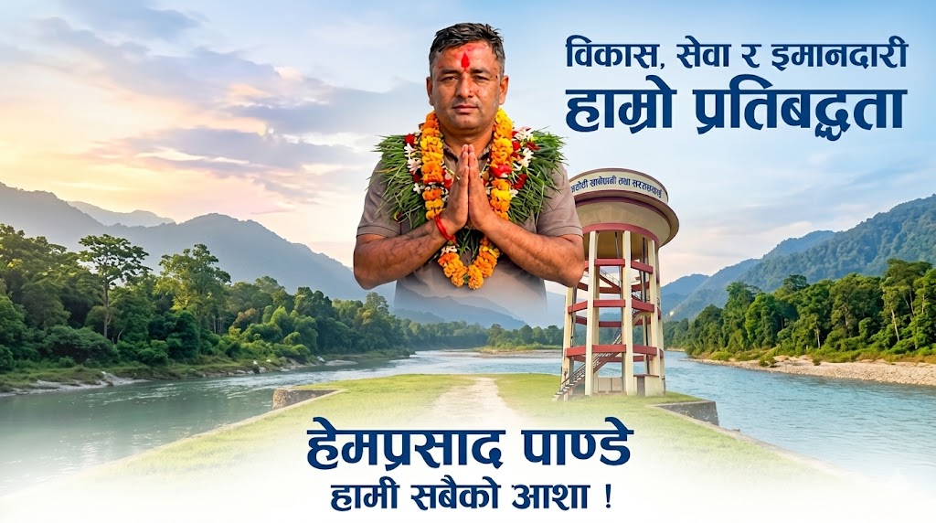 कावासोती खानेपानीमा नयाँ युगको सुरुवात:  हेमु पाण्डे ऐतिहासिक जिततर्फ!