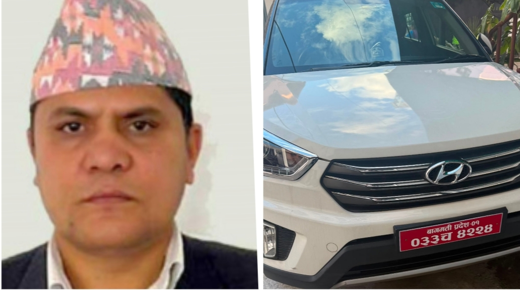 शोभाकान्तद्वारा सरकारी गाडीको व्यापक दुरुपयोग, सेतो प्लेटको क्रेटा रातो बनाएर कब्जा