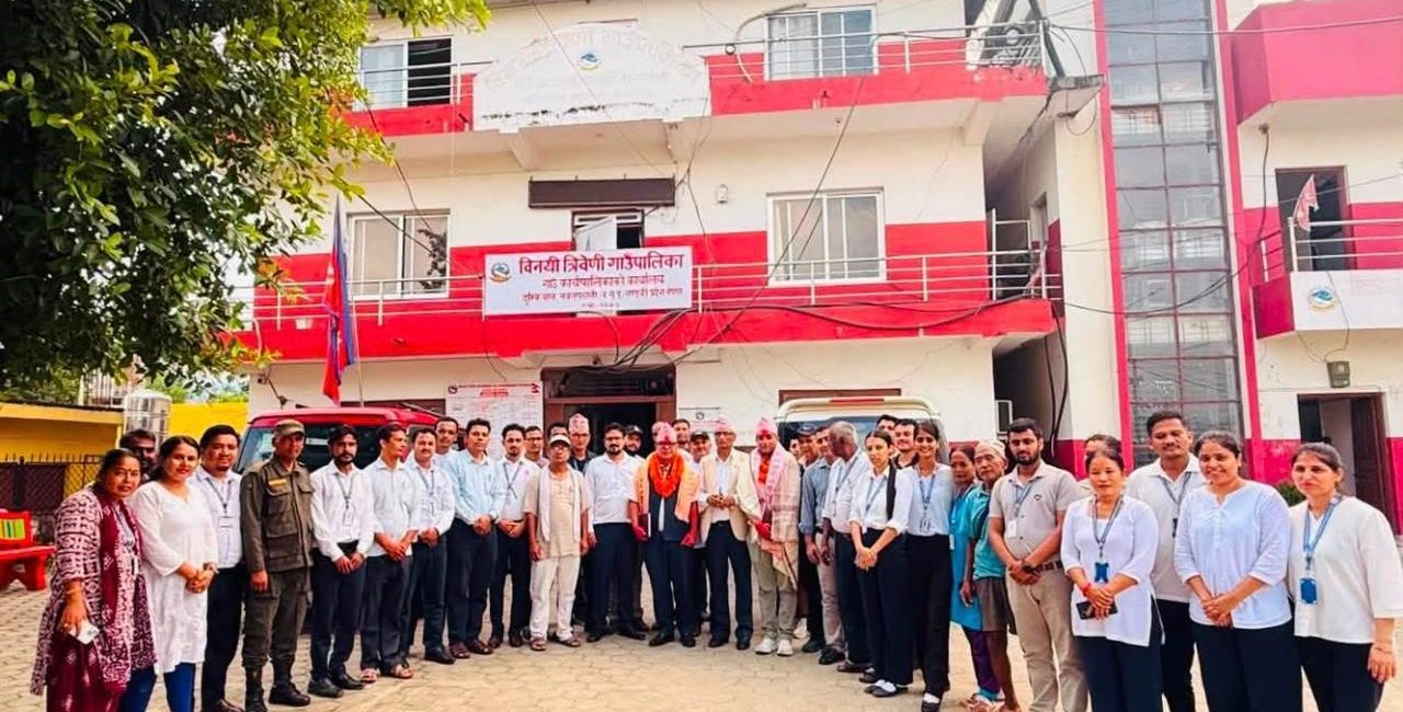 विनयी त्रिवेणी गाउँपालिकाद्वारा बाढीप्रभावितका लागि ३२ लाख ३० हजार राहत घोषणा