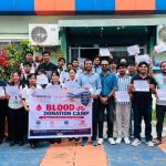 रसुवाका बाढीपीडितको सहयोगार्थ फोर्ब्स कलेजमा रक्तदान सम्पन्न
