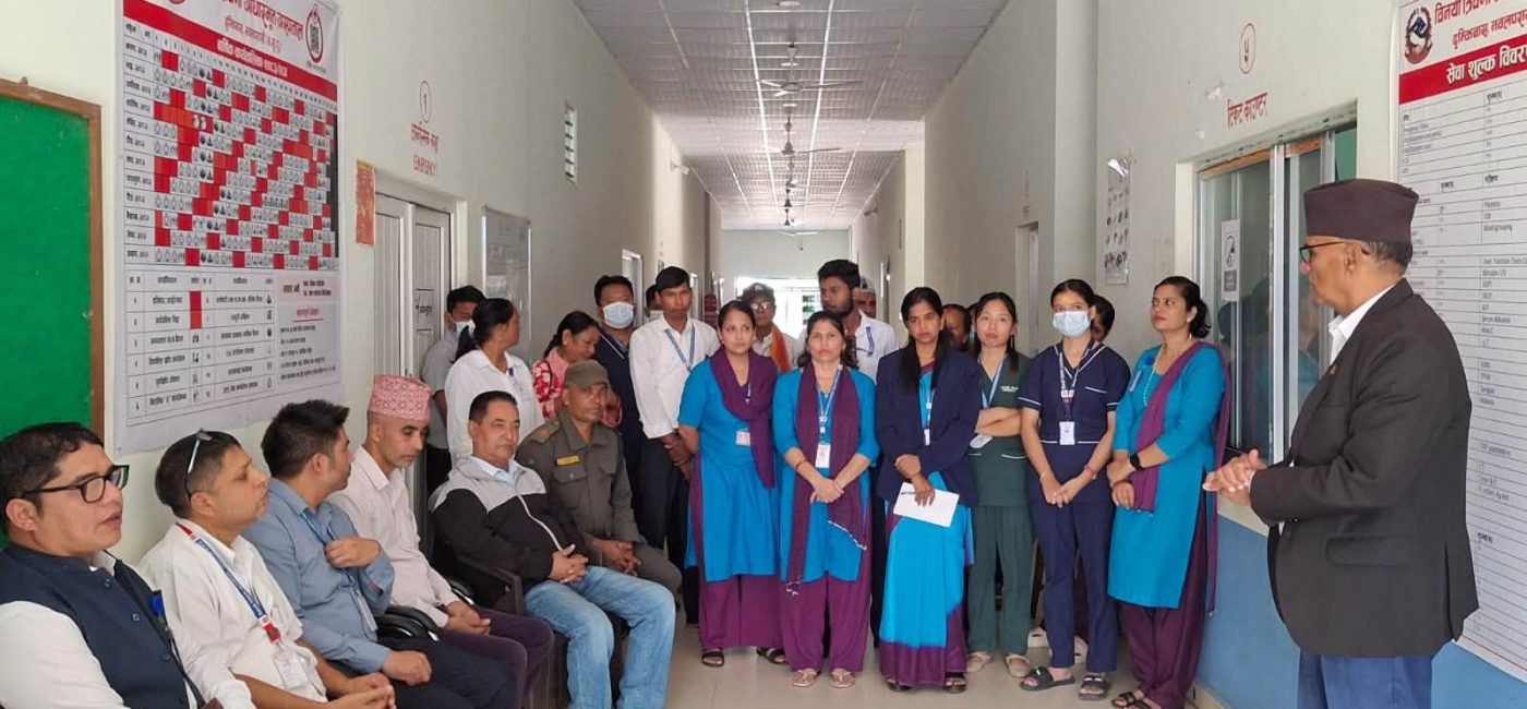 विनयी त्रिवेणी आधारभूत अस्पतालमा सुलभ फार्मेसी सेवा सञ्चालन