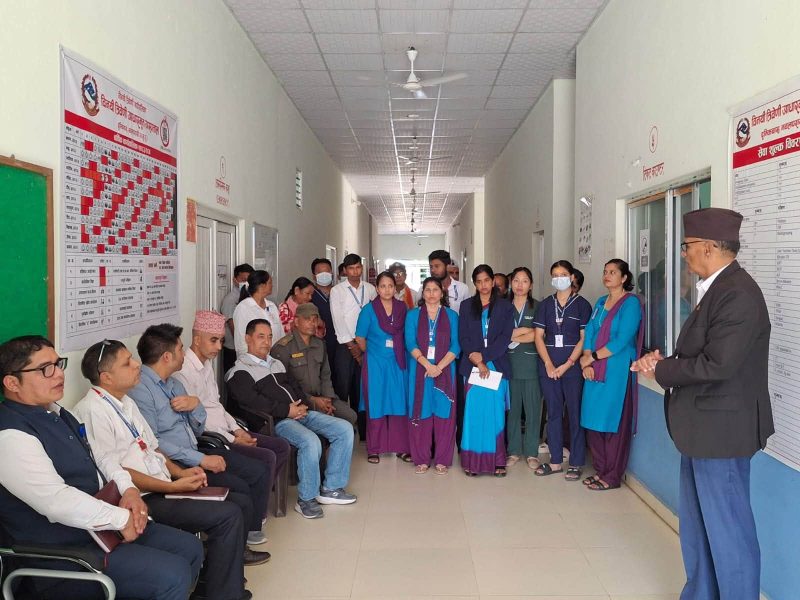 विनयी त्रिवेणी आधारभूत अस्पतालमा सुलभ फार्मेसी सेवा सञ्चालन